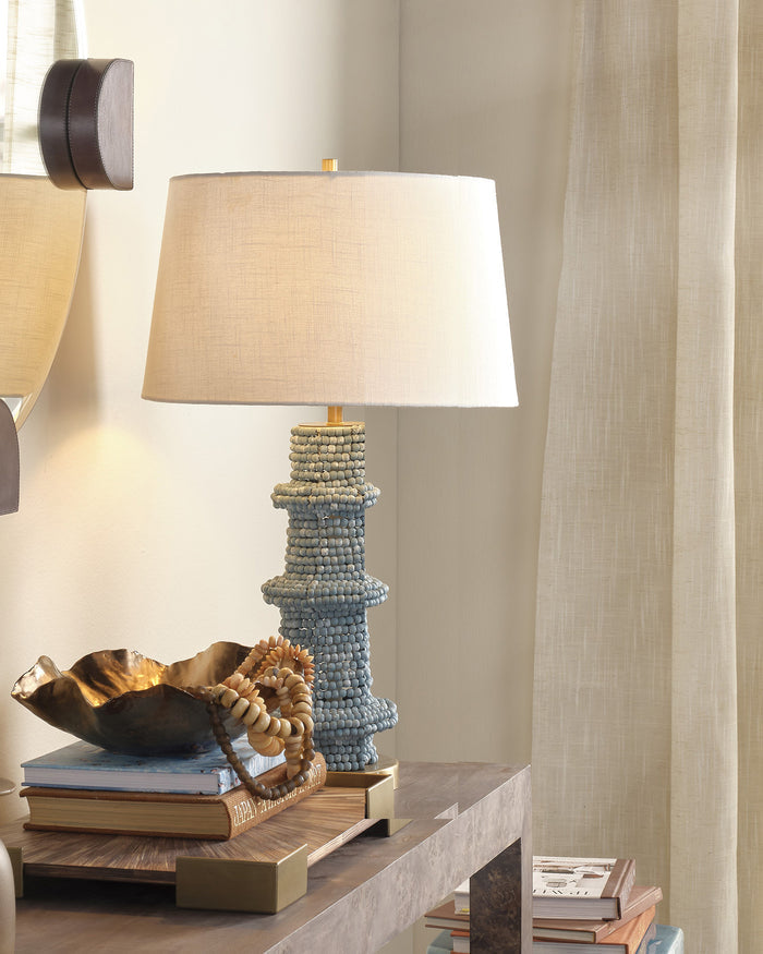 ROWAN TABLE LAMP, NATURAL