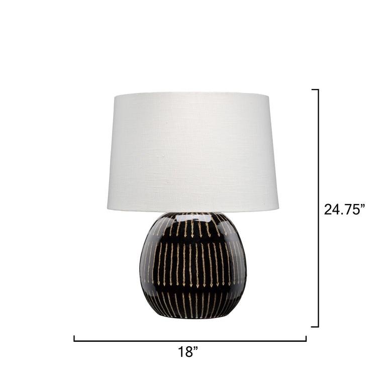 TABLE LAMP, CARBON