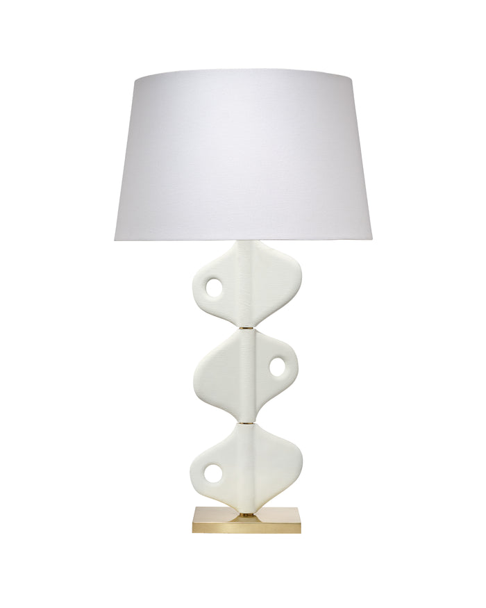 VERTEBRAE TABLE LAMP, PLASTER