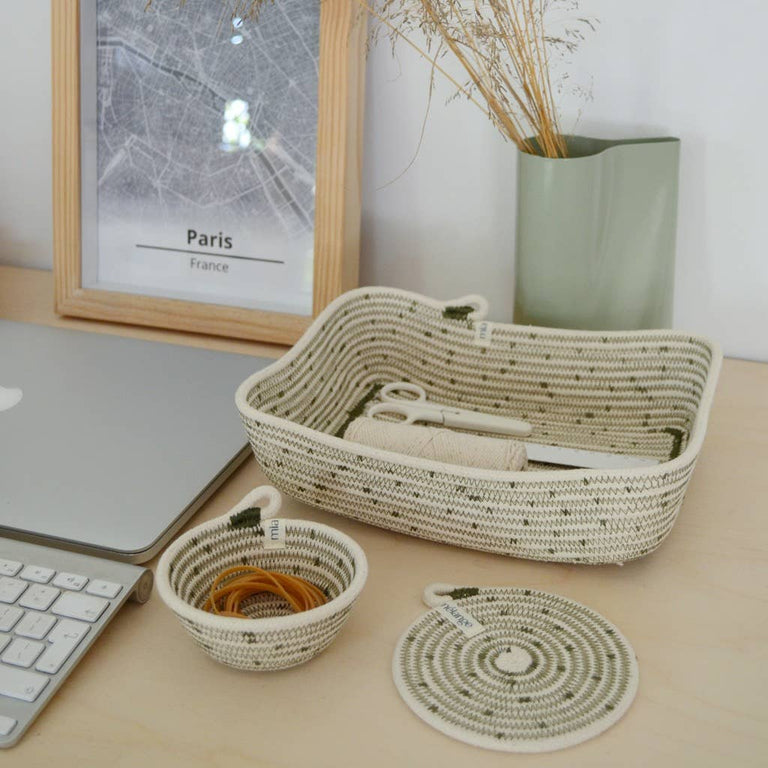 PETITE TRINKET BOWL - SAFARI | ORGANIC SOUTH AFRICAN COTTON CRAFT
