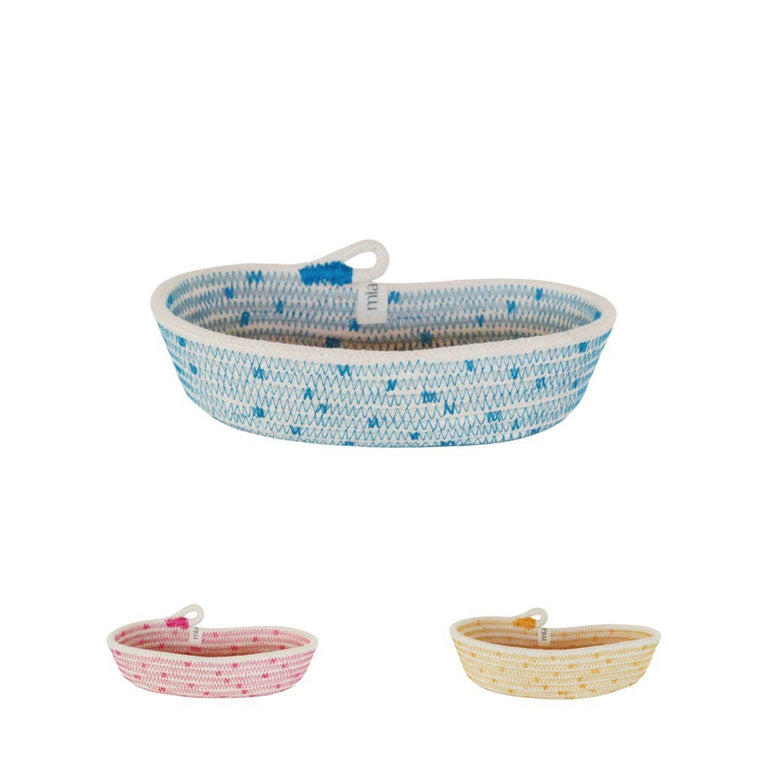 PETITE OVAL BASKET - TUTTI FRUTTI | ORGANIC SOUTH AFRICAN COTTON CRAFT