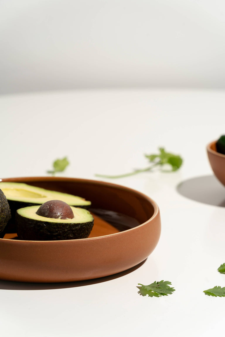 HANDMADE STONEWARE PASTA/SALAD PLATE | EDAN 7.9" | KITCHEN