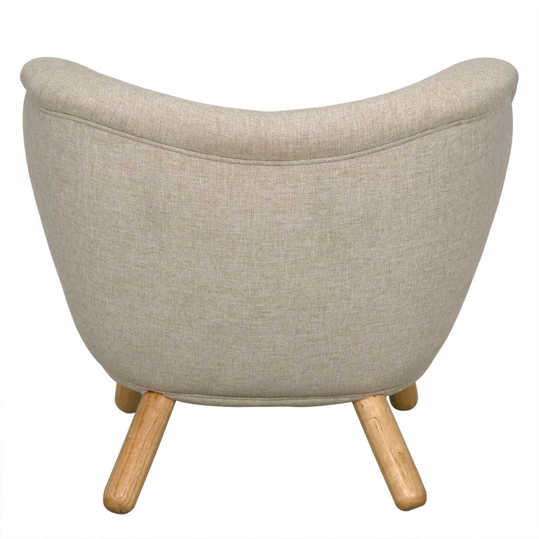 VALERIE CHAIR WITH WHEAT FABRIC | SEATING