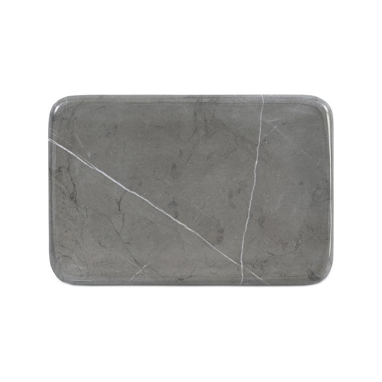 PETRA MARBLE CATCHALL GREY MARBLE