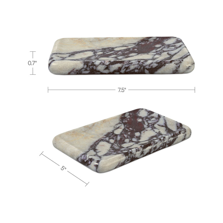 PETRA MARBLE CATCHALL GREY MARBLE