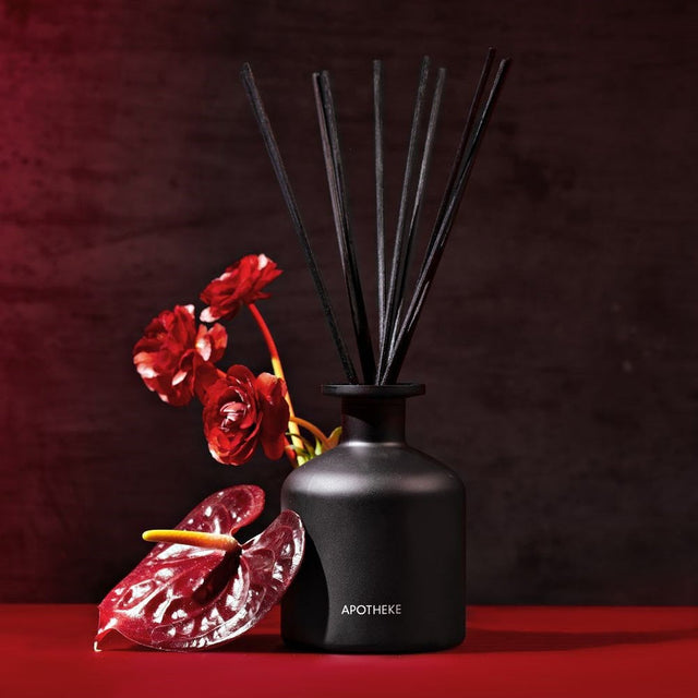 CHARCOAL ROUGE REED DIFFUSER by APOTHEKE | HOME FRAGRANCE