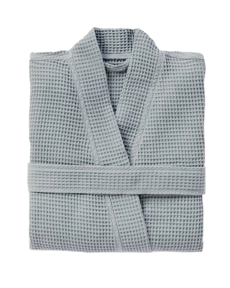 UNISEX ORGANIC WAFFLE ROBE | BATH