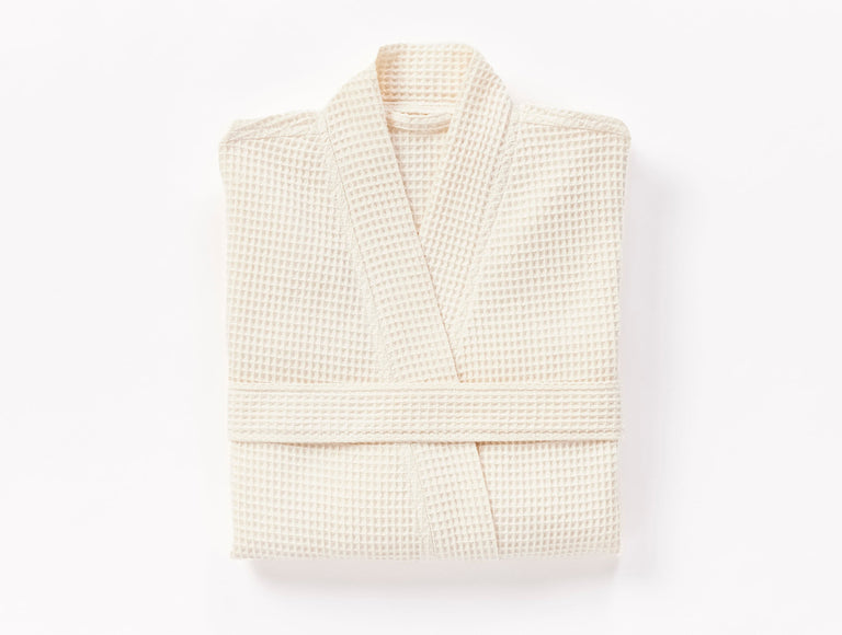 UNISEX ORGANIC WAFFLE ROBE | BATH