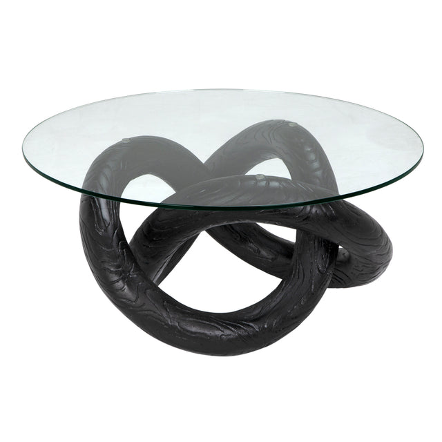 PHOBOS COFFEE TABLE WITH GLASS | TABLE