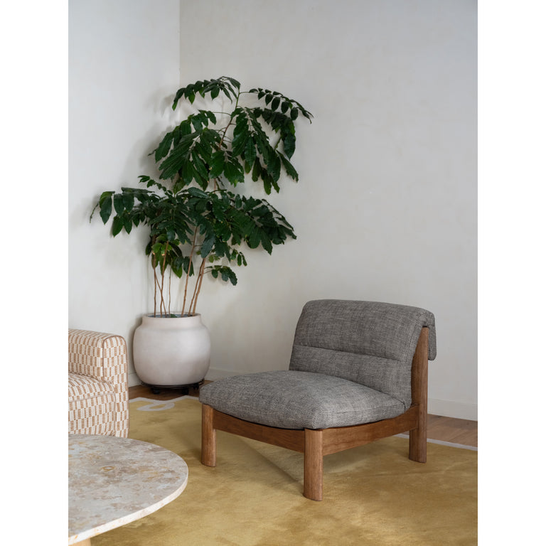 PIERCE ACCENT CHAIR FAUX FUR