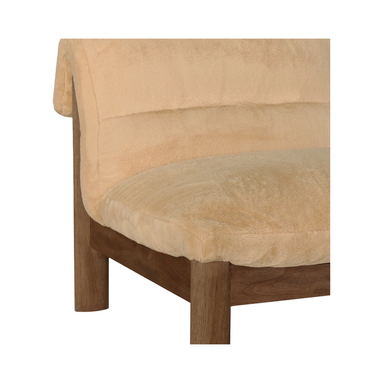 PIERCE ACCENT CHAIR FAUX FUR