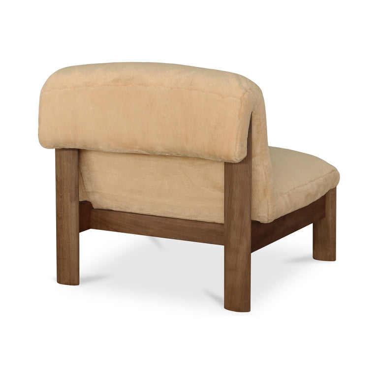 PIERCE ACCENT CHAIR FAUX FUR