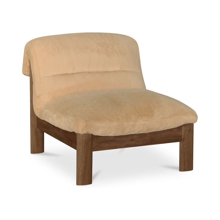 PIERCE ACCENT CHAIR FAUX FUR