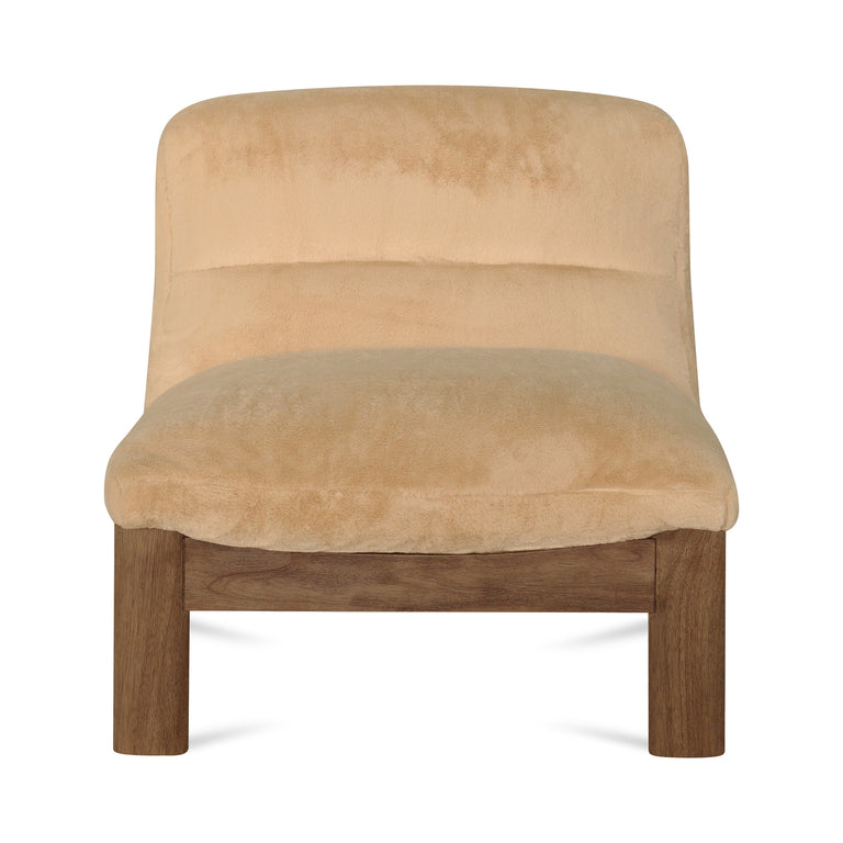 PIERCE ACCENT CHAIR FAUX FUR