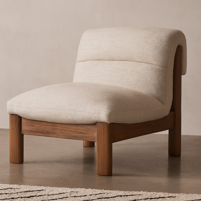 PIERCE ACCENT CHAIR FAUX FUR