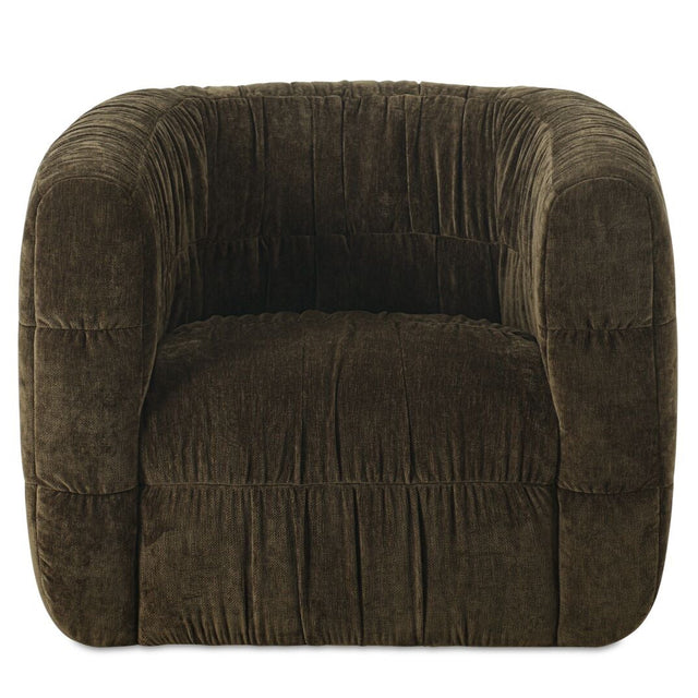 ROBSON SWIVEL CHAIR DARK GREEN