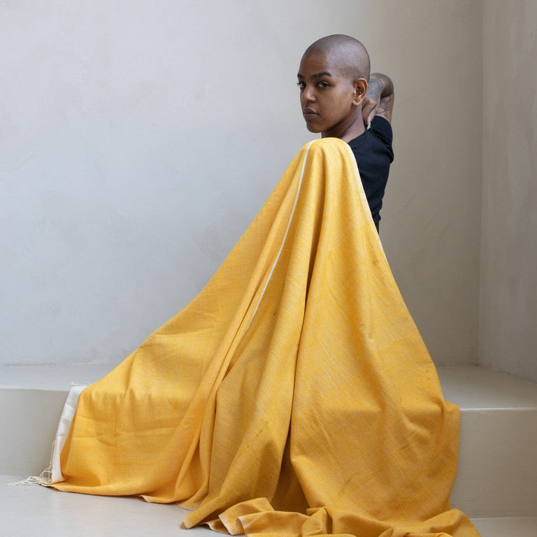 ABAY HANDWOVEN ETHIOPIAN COTTON BEACH TOWEL | BATH