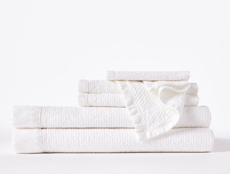 ADRIATIC ORGANIC TOWELS - SET OF 6 | BATH TOWELS