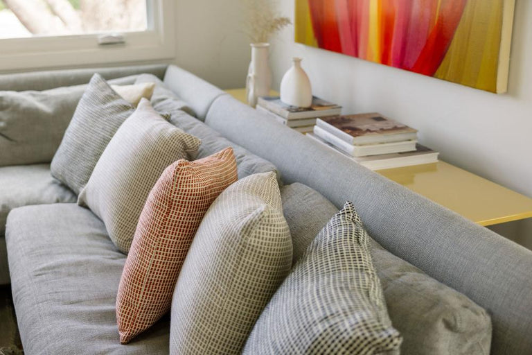 AKOBO HANDWOVEN ETHIOPIAN COTTON THROW PILLOW COVER | PILLOWS