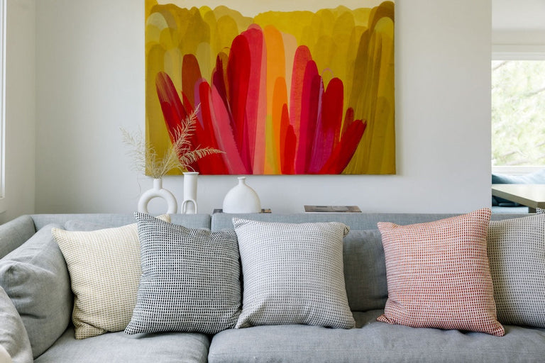 AKOBO HANDWOVEN ETHIOPIAN COTTON THROW PILLOW COVER | PILLOWS