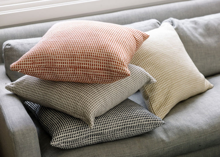 AKOBO HANDWOVEN ETHIOPIAN COTTON THROW PILLOW COVER | PILLOWS