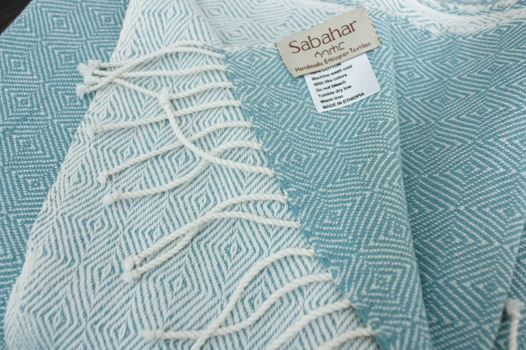 ALMAZ HANDWOVEN ETHIOPIAN COTTON BATH TOWEL | BATH