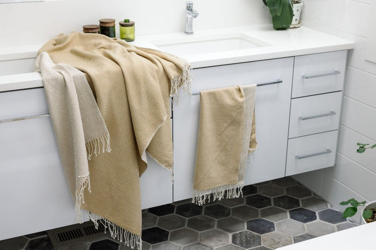 ALMAZ HANDWOVEN ETHIOPIAN COTTON BATH TOWEL | BATH