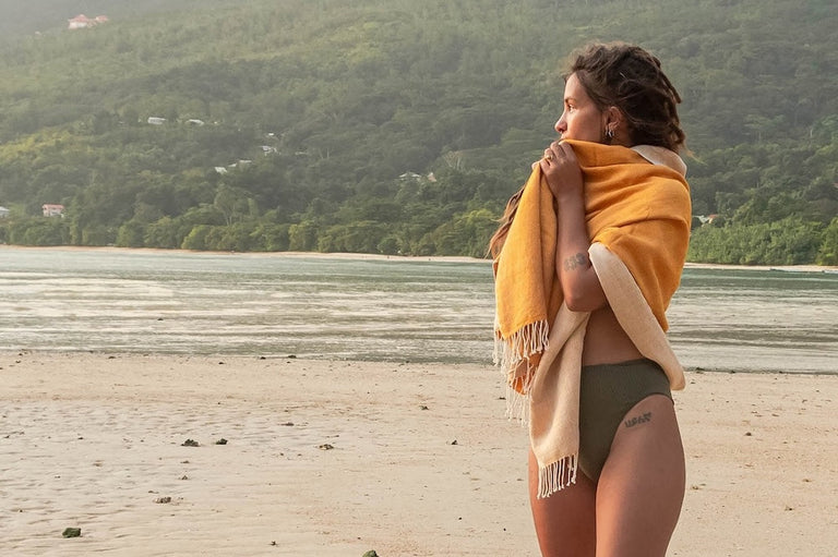 ALMAZ HANDWOVEN ETHIOPIAN COTTON BATH TOWEL | BATH