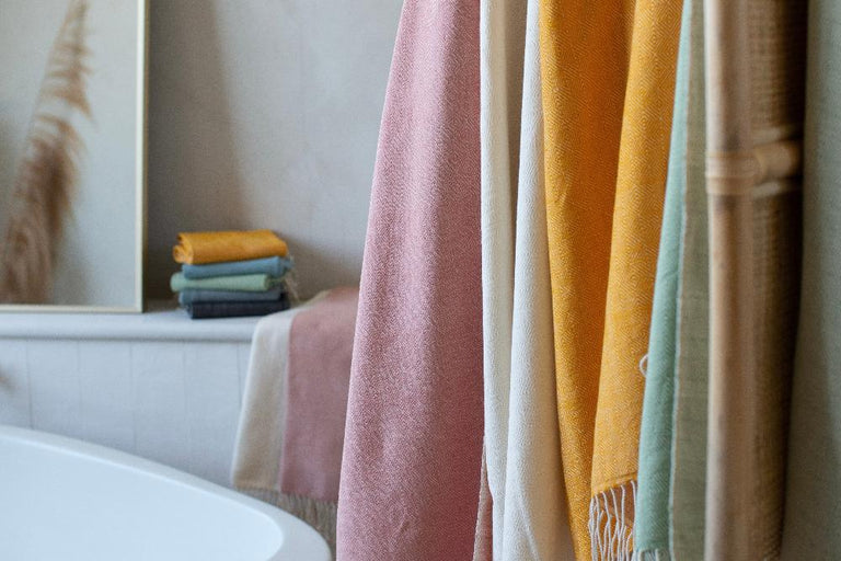 ALMAZ HANDWOVEN ETHIOPIAN COTTON BATH TOWEL | BATH