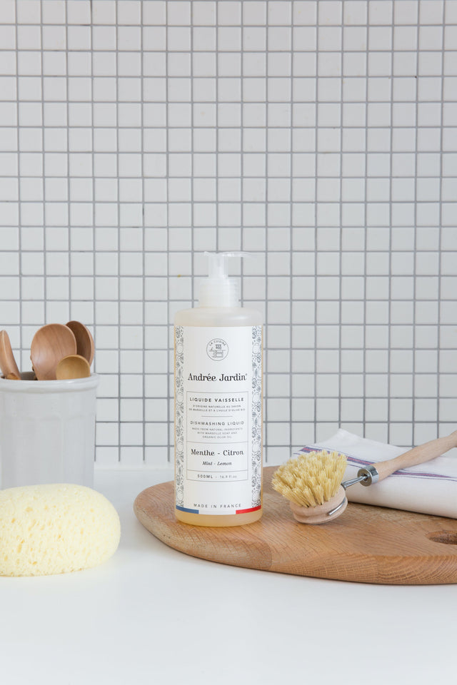 ANDREE JARDIN DISH WASHING LIQUID REFILL 5L--MINT & CITRUS | KITCHEN STORAGE AND ORGANIZATION