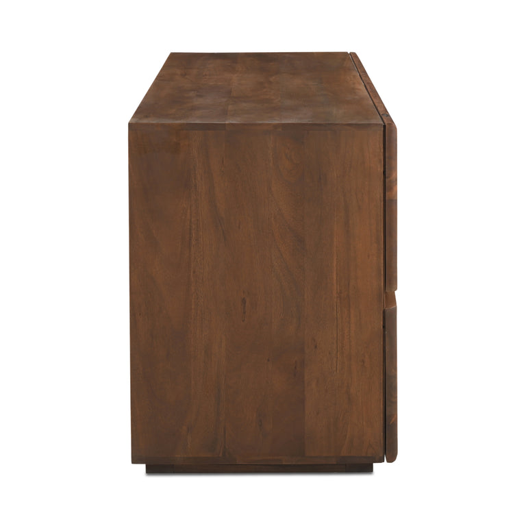 WATSON 4 DRAWER DRESSER BROWN