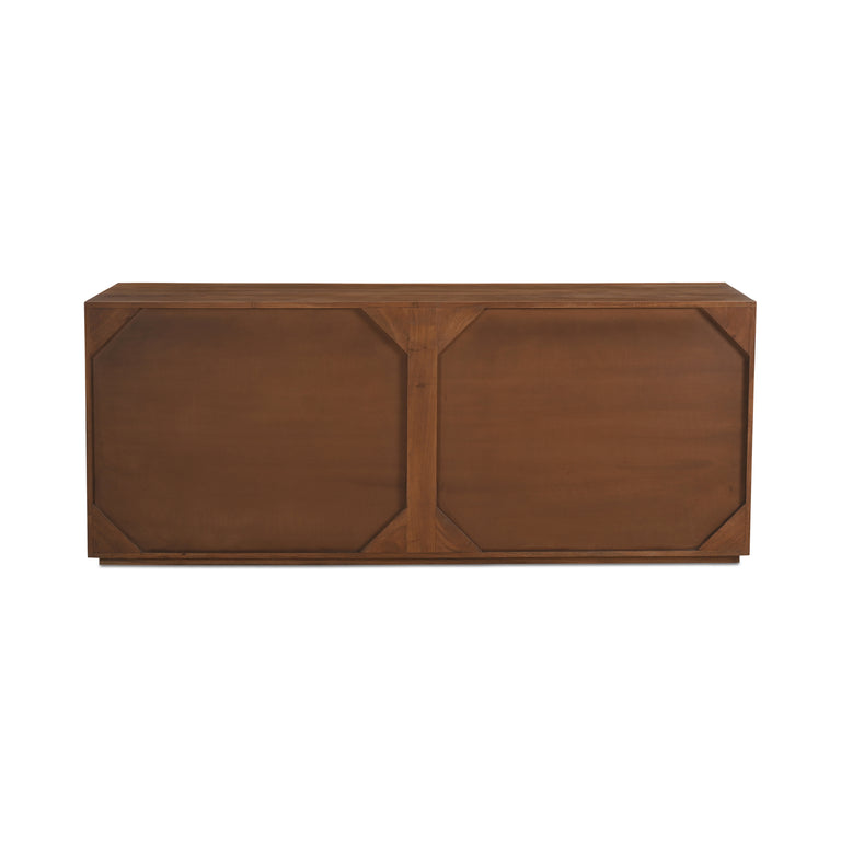 WATSON 4 DRAWER DRESSER BROWN