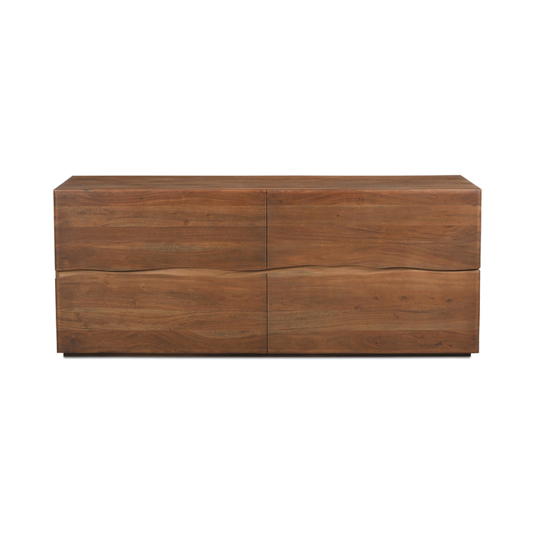 WATSON 4 DRAWER DRESSER BROWN
