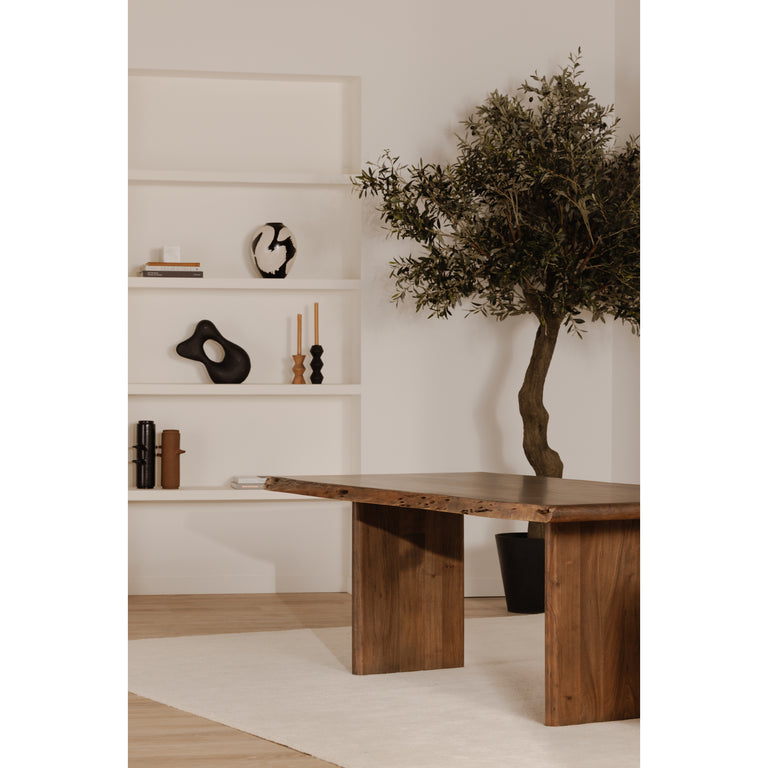 LILA LARGE DINING TABLE BROWN