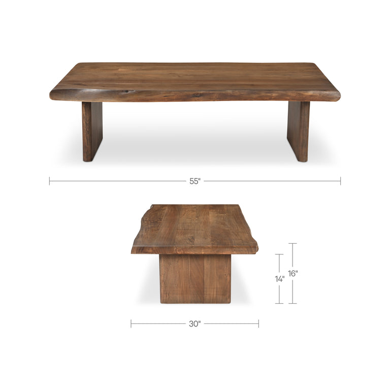 LILA COFFEE TABLE BROWN