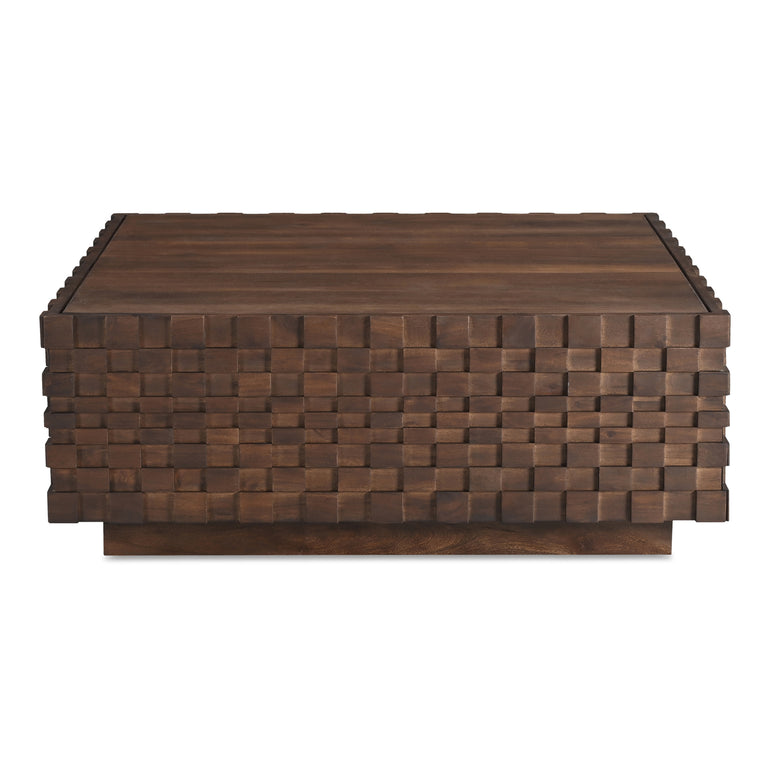 EASTON STORAGE COFFEE TABLE BROWN