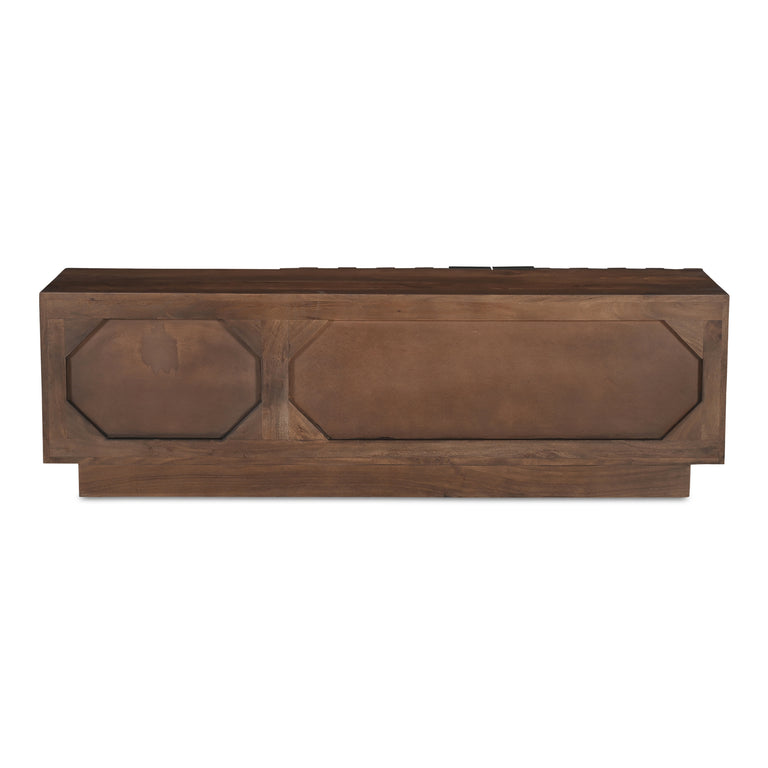 EASTON MEDIA CABINET BROWN