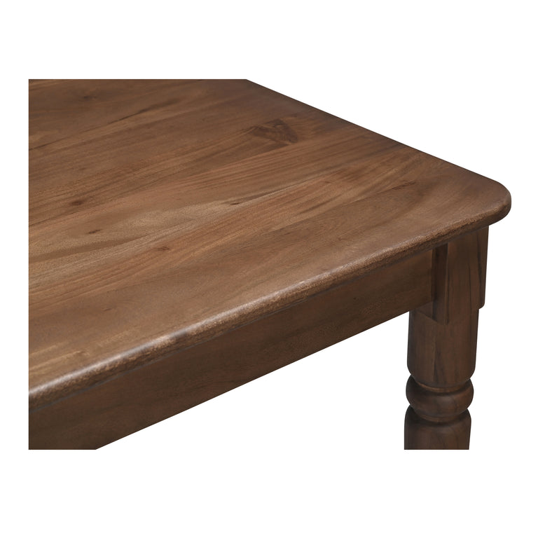 RUSSET DINING TABLE BROWN
