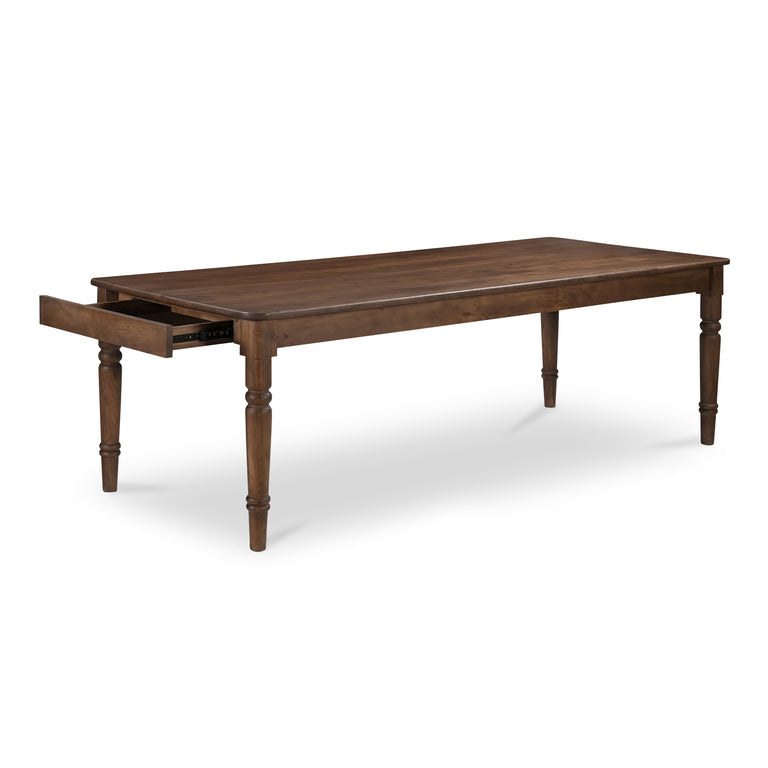 RUSSET DINING TABLE BROWN
