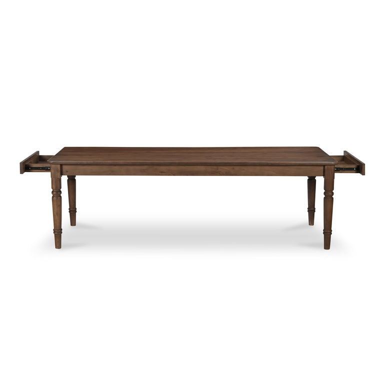RUSSET DINING TABLE BROWN