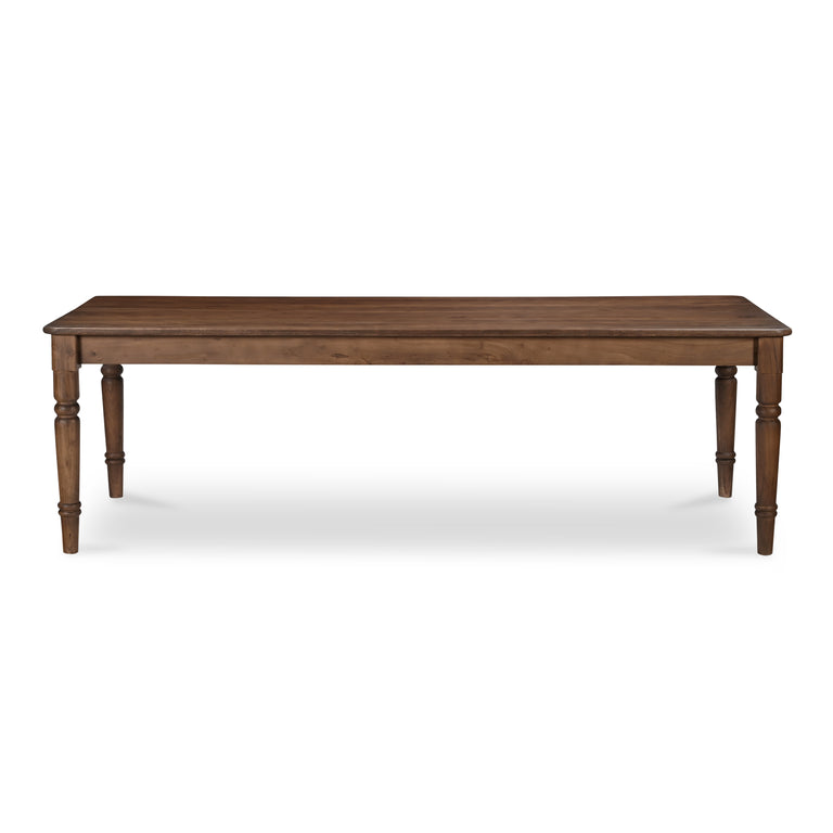 RUSSET DINING TABLE BROWN