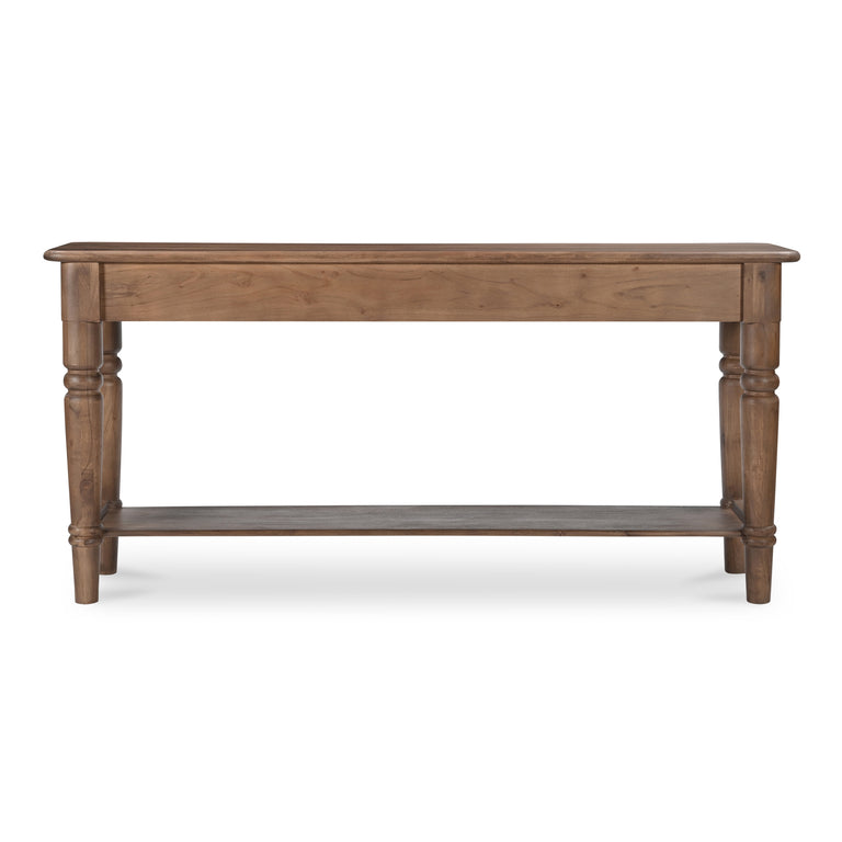 RUSSET CONSOLE TABLE BROWN