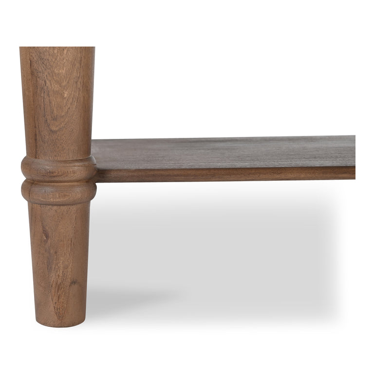 RUSSET CONSOLE TABLE BROWN