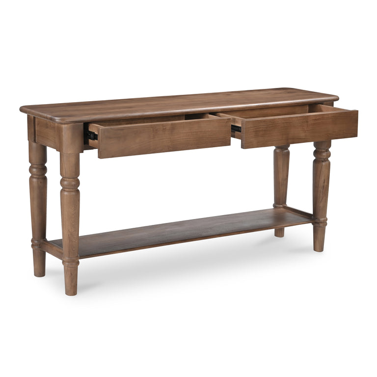 RUSSET CONSOLE TABLE BROWN