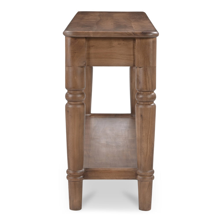 RUSSET CONSOLE TABLE BROWN