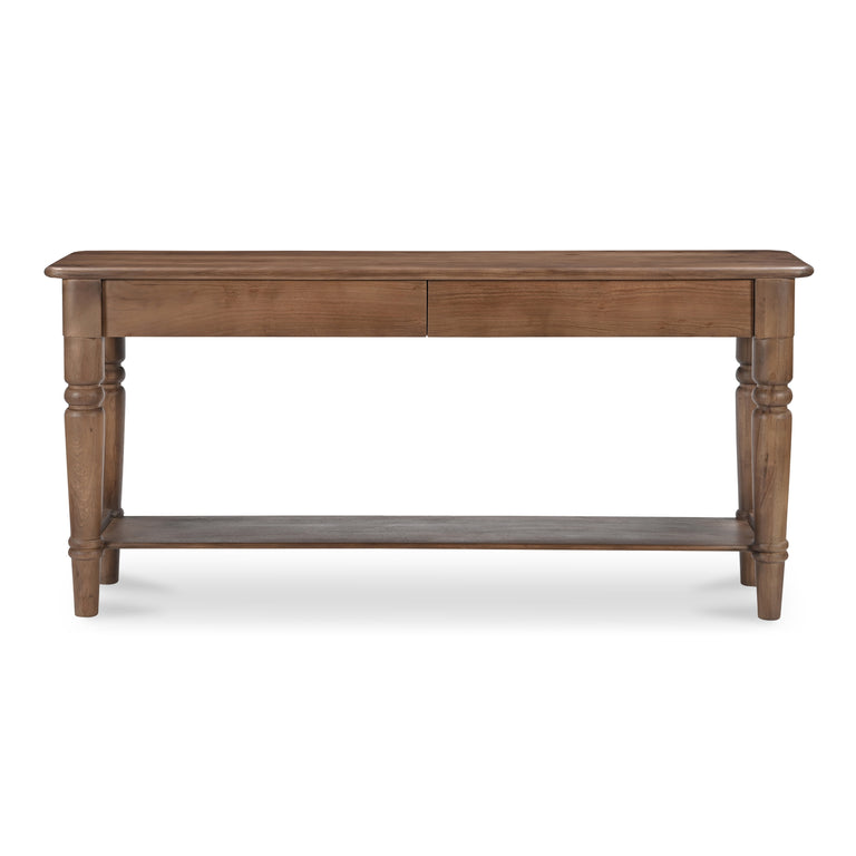 RUSSET CONSOLE TABLE BROWN
