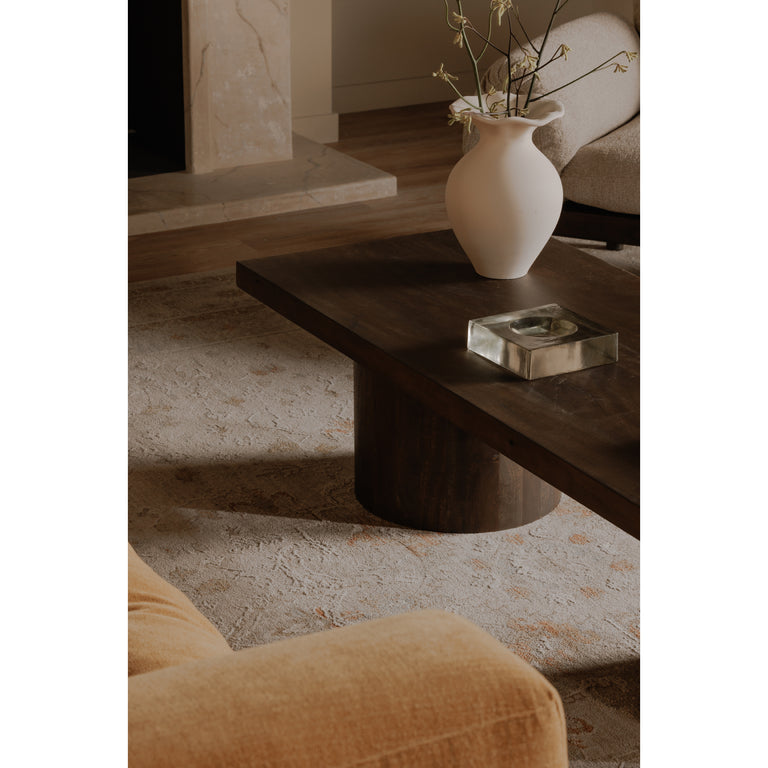 HADLEY COFFEE TABLE WARM BROWN