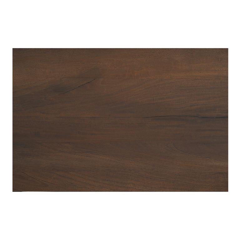 HADLEY MEDIA UNIT WARM BROWN