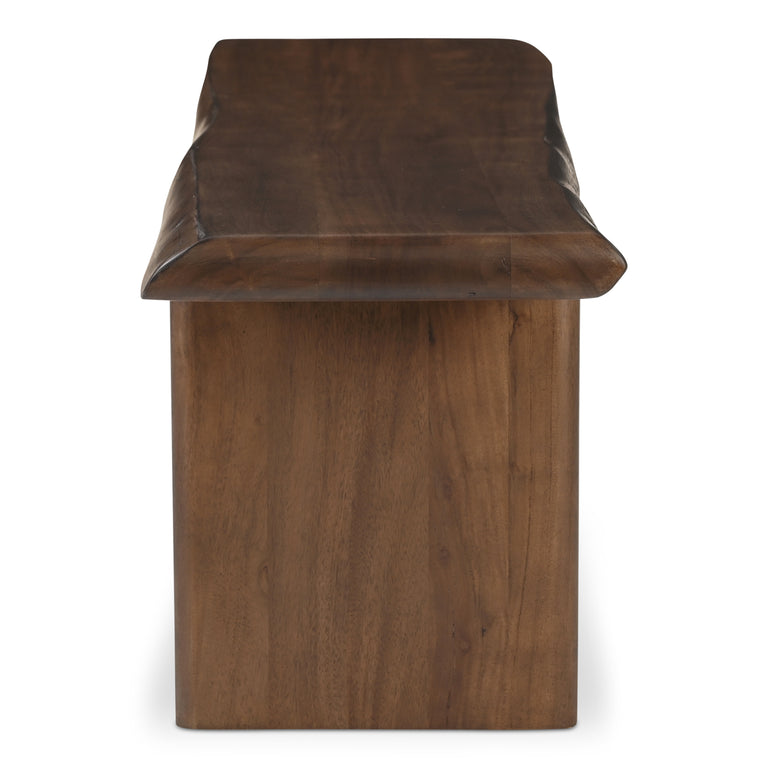 LILA DINING BENCH LARGE BROWN