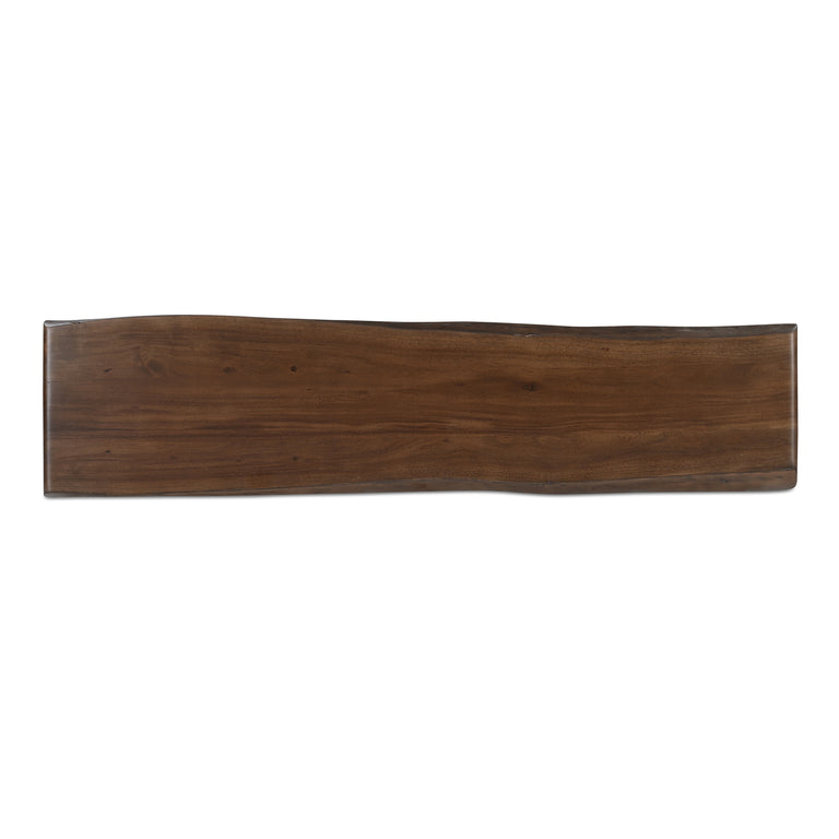 LILA DINING BENCH LARGE BROWN